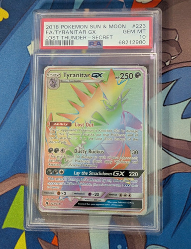 Tyranitar-GX graded PSA 10 for sale on eBay
