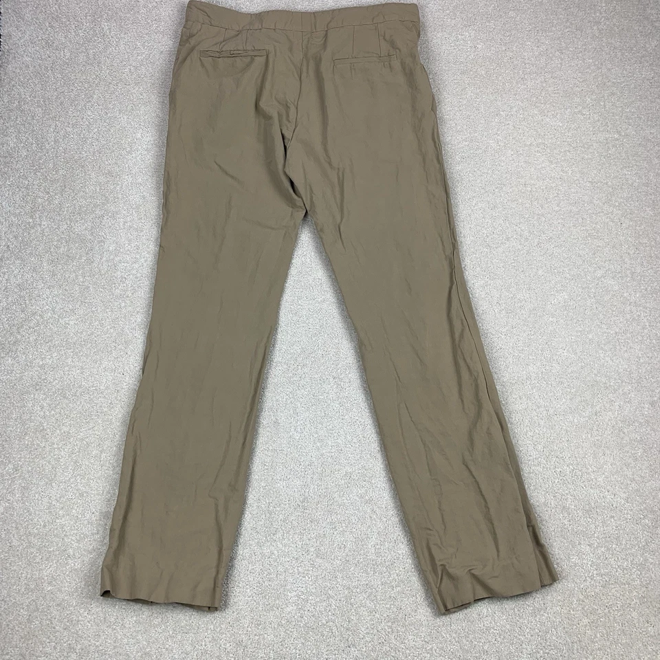 Marni Pants 42 Linen Blend Chino Quiet Luxury Designer Minimalist Italy - Image 4 of 4
