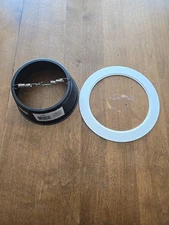 Lighting 6 inch Single Piece Baffle Trim, White (17503) 204