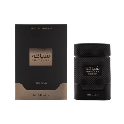 KHADLAJ Shiyaaka Shadow 100ml EDP for Men Bold Oriental Fragrance with Warm Amber