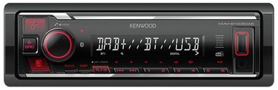 Kenwood KMM-BT408DAB MP3 Car Stereo DAB Bluetooth USB iPod AUX-IN