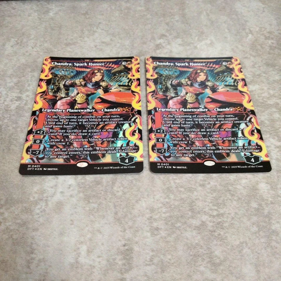 MTG Chandra the Light Chaser Foil English Set of 2 - Image 4 of 4