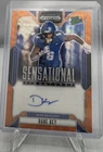 2025 Panini Prizm Draft Picks Football Orange Wave Dane Key #SS-DKY