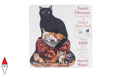 PUZZLE TIERE SUNSOUT LORI SCHORY FAMILY OSMANE 1000 TEILE