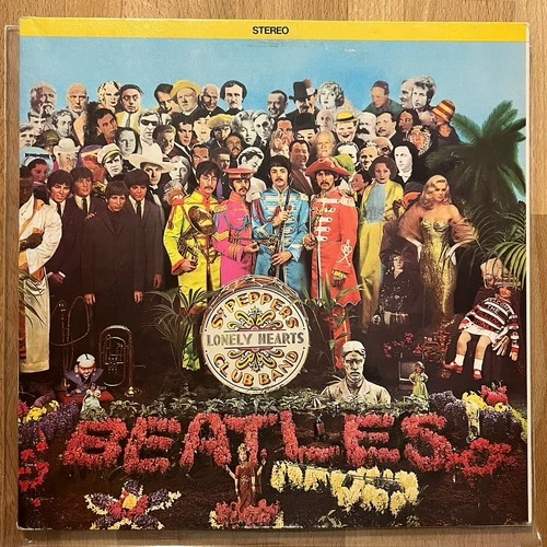 THE BEATLES Sgt. Pepper MARBLE VINYL 1978 Canadian Excellent Cond. Free Shipping