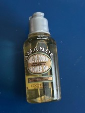 L'Occitane Amande Almond Shower Oil Body Wash Travel Mini Size 1.1 FlOz 35mL New