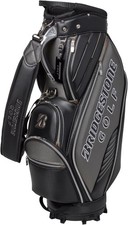 BRIDGESTONE Golf Men's Caddy Bag SPORTS 9.5 x 47 inch 3.4kg Black Gray CB2611
