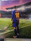 Beckett Witnessed Lionel Messi  Autographed Photograph