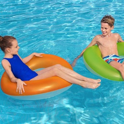 JORAKI Pool Spielzeug Set – Glitzer Luftmatratze, Schwimmring & Strandball Für Den Perfekten Sommerspaß