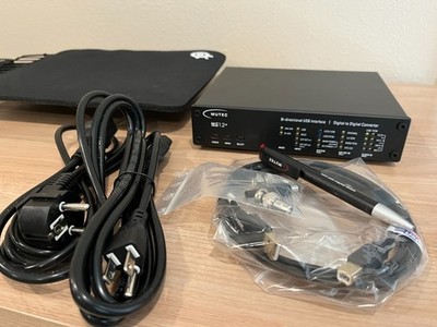 MUTEC MC-1.2+ Bi-directional USB & Digital Audio Interface + with EXTRA CABLES!!