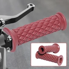 Motorcycle Hand Grips Bar End Handlebar Gel For Cafe Racer Dirt Bike ATV 7/8"