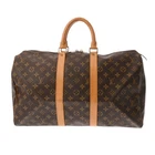 LOUIS VUITTON Monogram Keepall 45 Brown M41428 boston bag 800000148328000