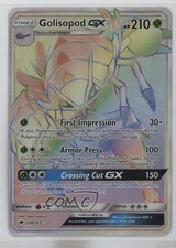 Rainbow - Golisopod GX Pokemon Sun & Moon Burning Shadows #148 on eBay