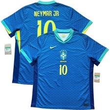 2024/25 Brazil Away Jersey #10 Neymar Jr XL Nike Copa America Brasil Blue Kit