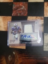 2013 Bowman Sterling Autograph Rookie Relics #BSAR-MGO Marquise Goodwin Bills