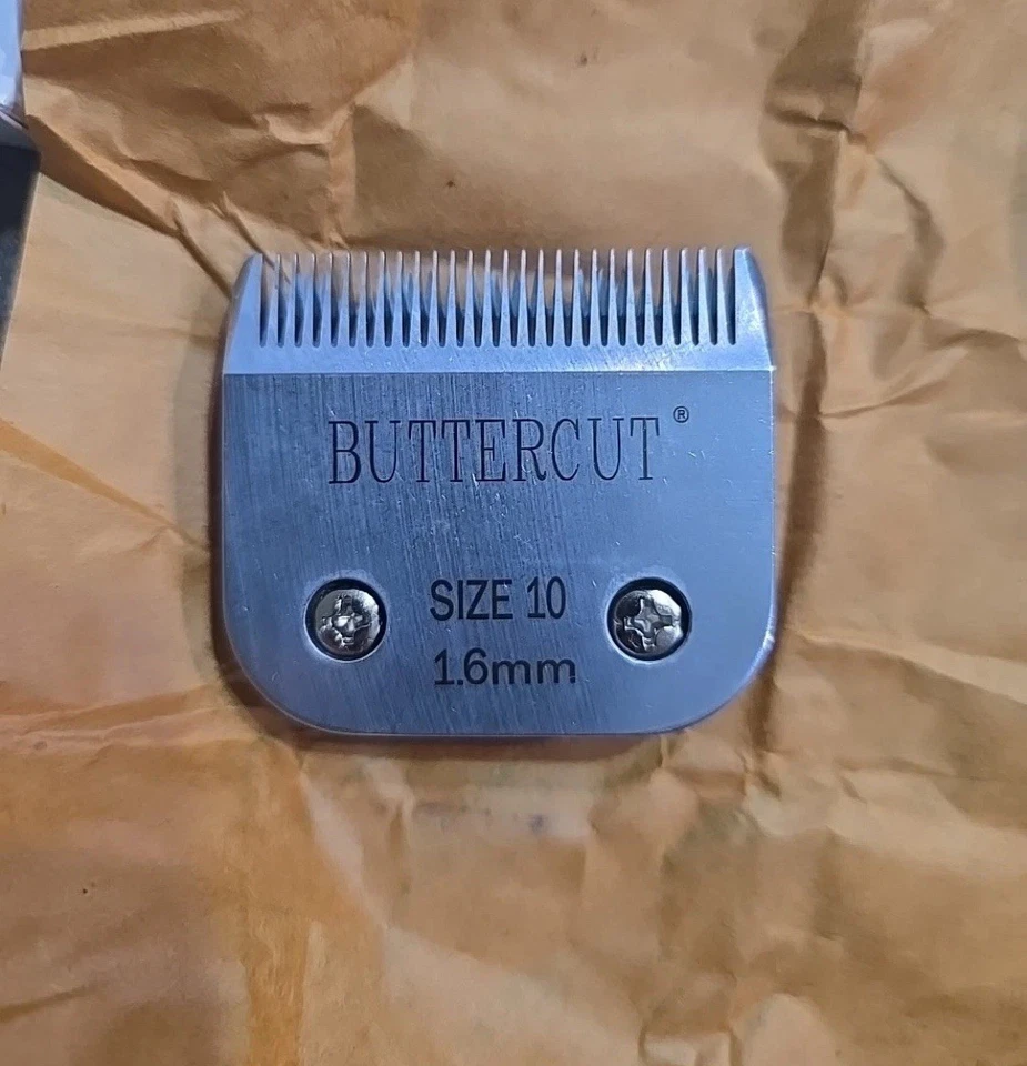 Hoja cortapelos desmontable Geib Buttercut de acero inoxidable tamaño # 10 Foto 2 de 4