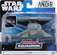 Star Wars Micro Galaxy Squadron TIE AVENGER  0217 Andor Starfighter  NON-MINT
