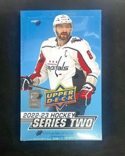 2022-23 NHL Upper Deck Series 2 Hockey Factory Sealed Hobby Box 24 Packs