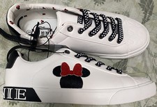 Disney Minnie Mouse Women Tennis Shoes Low-top Court Sneakers READ Choose Size