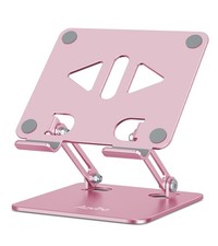 Tablet Stand Holder for Desk, Adjustable Desktop Tablet Holder, Foldable Alum...