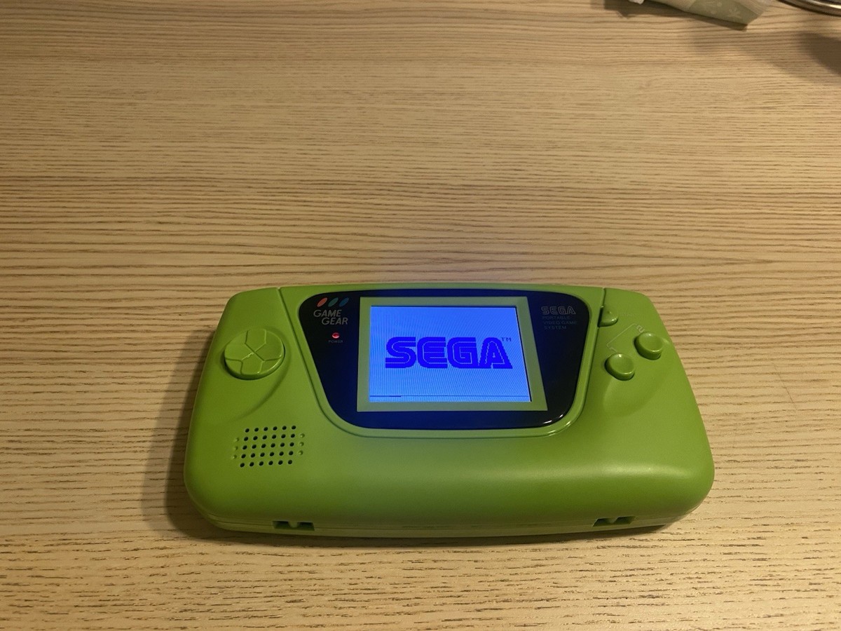 Console Game Gear - LCD IPS Haute définition avec alimentation secteur - Consoles