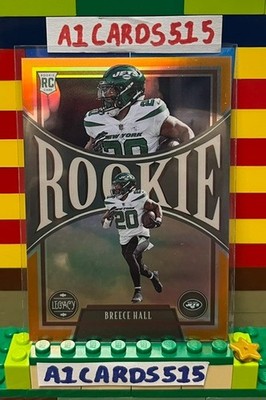 Breece Hall - 2022 Chronicles Legacy Rookie - Orange Prizm 69/75 - NY Jets