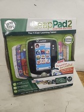 LeapFrog LeapPad2 Kids' Learning Tablet CUSTOM ED green open box FREE SHIP USA