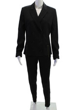 Blazer pantalone donna doppiopetto Flavio Castellani nero taglia EUR 44