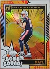 2024 Panini Donruss Drake Maye Rookie (RC) #28 Bomb Squad! /100