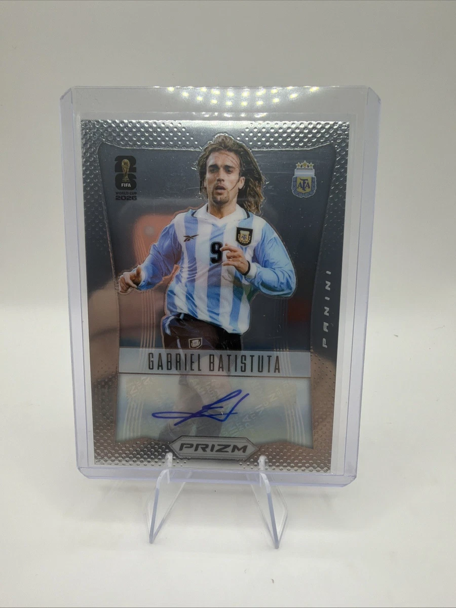 Gabriel Batistuta Soccer Sports Trading Cards & Accessories for