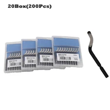 200Pcs HSS Blades Deburring Tool for Metal Aluminum Copper Plastic PVC Pipes