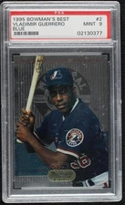 1995 Bowman's Best Blue Vladimir Guerrero #2 PSA 9 MINT Rookie RC HOF