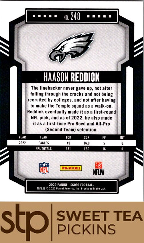 2023 Score #198 Tee Higgins Gold | eBay
