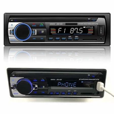 1 Din Car Radio Bluetooth Stereo AUX/FM/USB/TF In-dash Head Unit MP3 Player 12V