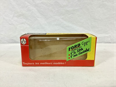 Solido Ford Capri #190 BOX ONLY 1/43 scale made in France Superb condition MIB