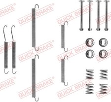 QUICK BRAKE Zubehörsatz Feststellbremsbacken 105-0713 für SEPHIA FORD KIA ESCORT
