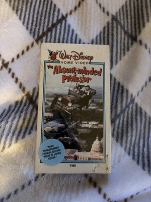 The Absent-Minded Professor (VHS, 1986) Walt Disney Home Video   FACTORY SEALED