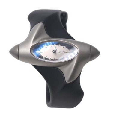 Oakley Torpedo Watch Silver Quartz Used No box | eBay