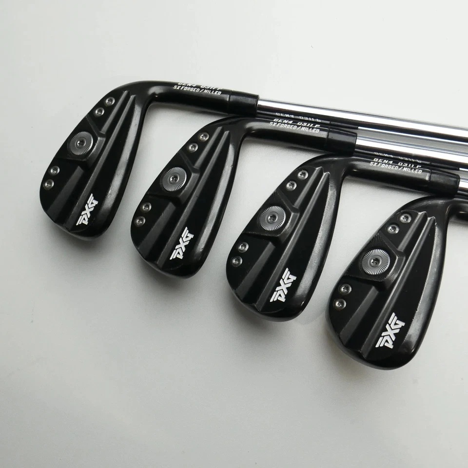Used PXG 0311 P GEN 4 Xtreme Dark Iron Set / 4 - PW + GW / Stiff Flex - Image 3 of 4