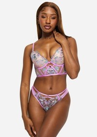 Ann Summers Euphoric Lavender Corset Top  8 B C