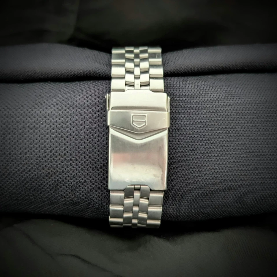TAG HEUER 1500 GMT ⌚ Rare Vintage Men's Watch 40mm Stainless Steel - SERVICED ✅ - Image 4 of 4