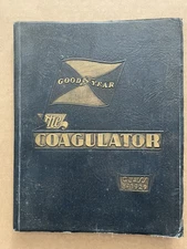 Vintage 1929 GOODYEAR FLYING SQUADRON Yearbook Coagulator Tire Rubber Co Akron O