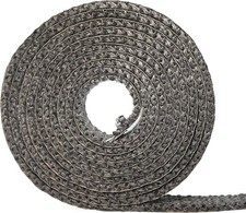 Flat Gasket Tape for Stoves and Fireplaces, Self Adhesive, 5/8" x1/8" Length 72"