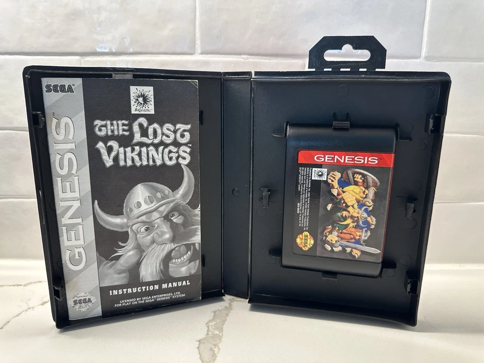 Lost Vikings (Sega Genesis, 1992) - Image 3 of 4