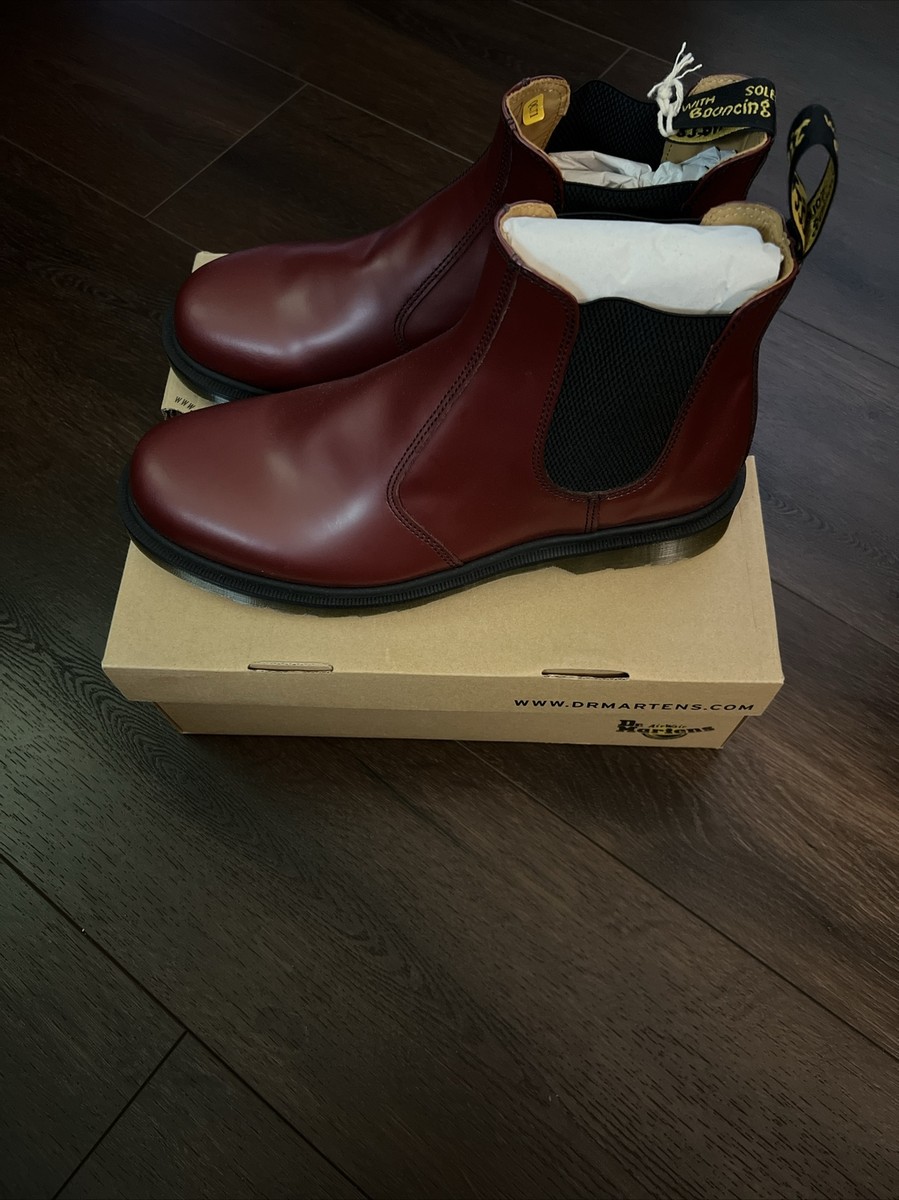 Dr. Martens チェリーレッド UK7 Dr Marten Chelsea Boot Cherry Red | eBay