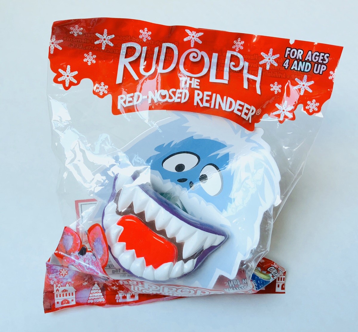 Vintage 2009 Flix ABOMINABLE SNOWMAN LIP POPS Lollipop candy