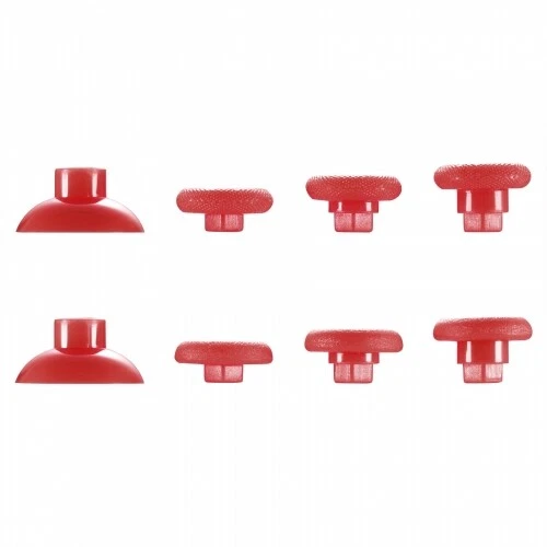 Xbox one PS4 Swappable Thumbsticks - Changable Custom Height Grips - Red - Image 3 of 4