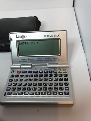 LINGO GLOBAL Talk TRAVELER 10 LANGUAGE TRANSLATOR W Case | eBay