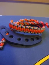 Archery Neon orange & camo Sling bow wrist strap FREE SHIP Mathews Hoyt