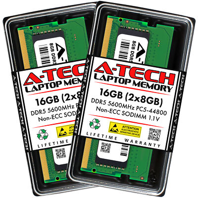 16GB 2x 8GB DDR5-5600 MSI Vector GP68 HX 13VF GP77 13V GP78 HX 13VH Memory RAM
